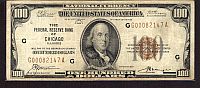 Fr.1890-G, 1929 $100 FRBN, Chicago, F/VF, G00082147A